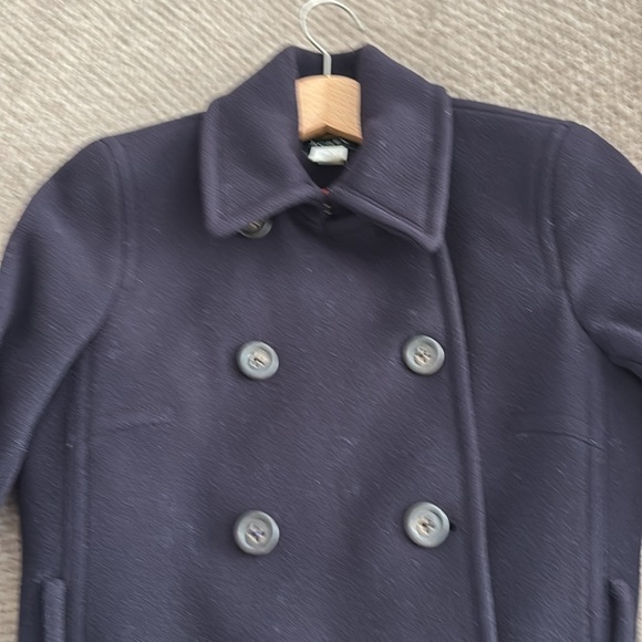 J Crew classic long Peacoat - Picture 8 of 8
